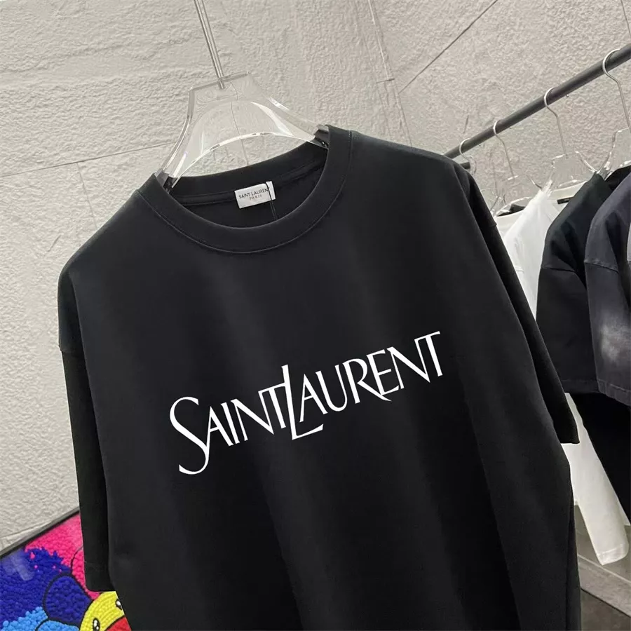 yves saint laurent ysl t-shirts manches courtes pour unisexe s_12726423